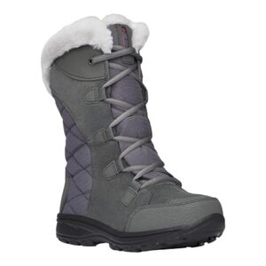 Columbia Womens Ice Maiden II, Charcoal/Nocturnal Snow Boot